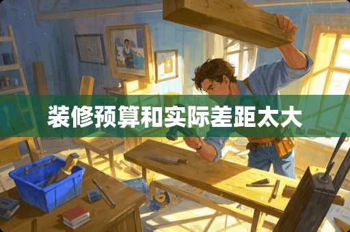 装修预算和实际差距太大