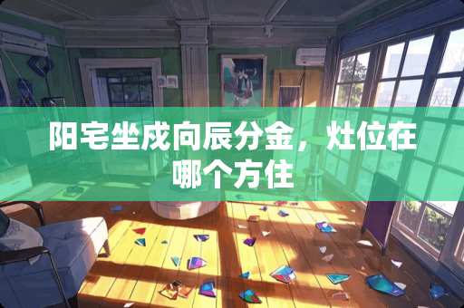 阳宅坐戍向辰分金，灶位在哪个方住