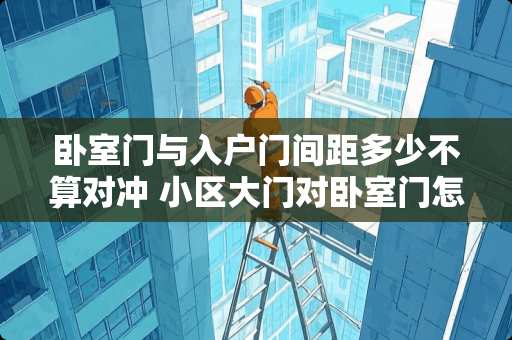 卧室门与入户门间距多少不算对冲 小区大门对卧室门怎么处理