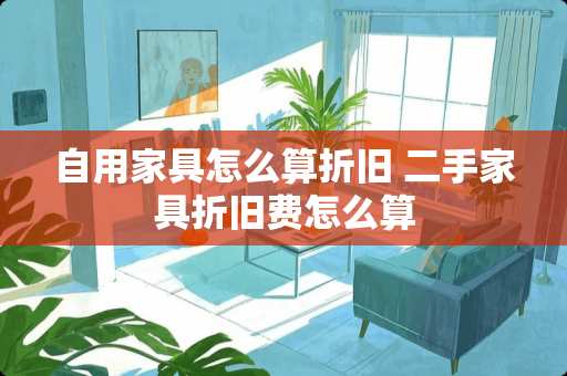 自用家具怎么算折旧 二手家具折旧费怎么算