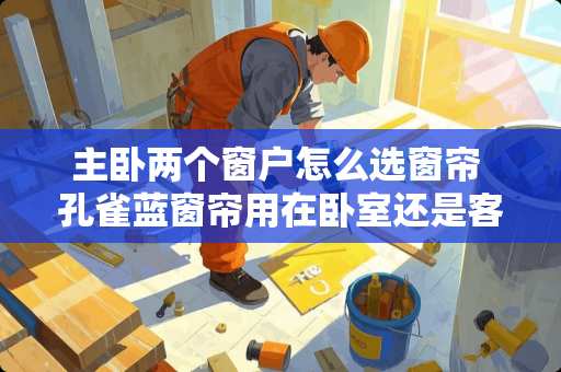 主卧两个窗户怎么选窗帘 孔雀蓝窗帘用在卧室还是客厅