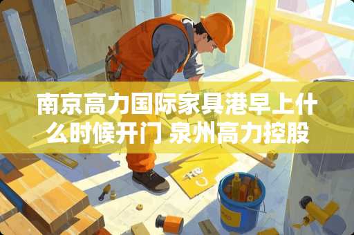 南京高力国际家具港早上什么时候开门 泉州高力控股是什么公司 南京高力国际家具港早上什么时候开门 泉州高力控股是什么公司