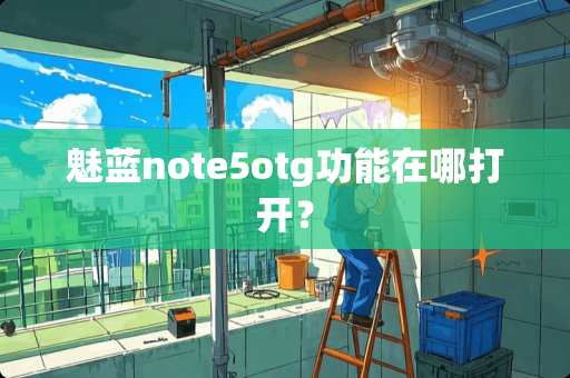 魅蓝note5otg功能在哪打开？