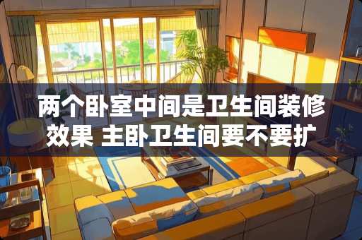 两个卧室中间是卫生间装修效果 主卧卫生间要不要扩大