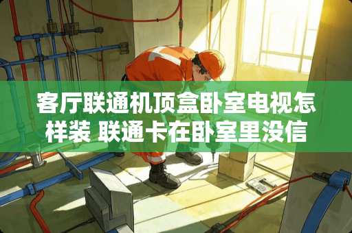 客厅联通机顶盒卧室电视怎样装 联通卡在卧室里没信号有什么办法？有信号也只有一半，也上不了QQ，我直接无视那一半了