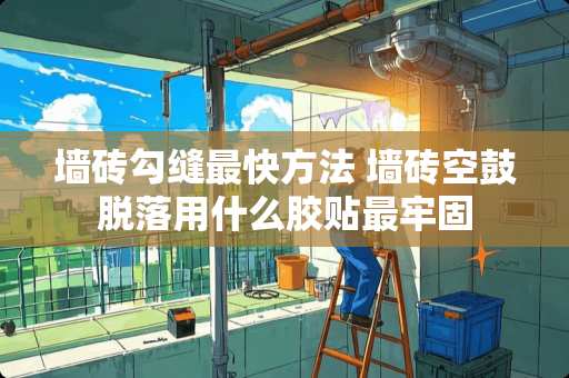 墙砖勾缝最快方法 墙砖空鼓脱落用什么胶贴最牢固