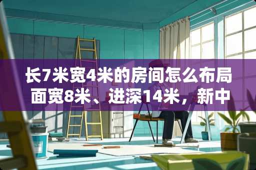 长7米宽4米的房间怎么布局 面宽8米、进深14米，新中式小别墅怎么设计好