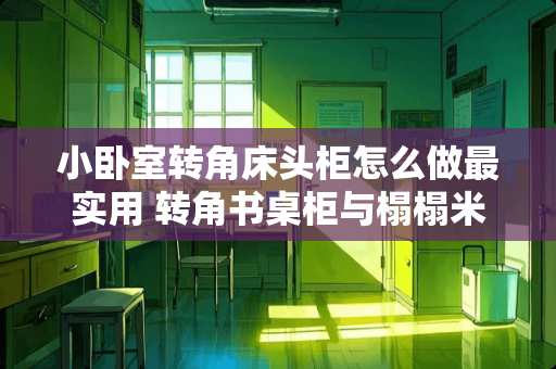 小卧室转角床头柜怎么做最实用 转角书桌柜与榻榻米的区别
