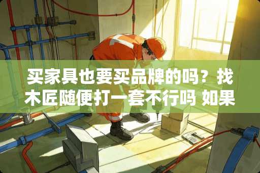 买家具也要买品牌的吗？找木匠随便打一套不行吗 如果自己要结婚了，家里的家具该怎么置办才好