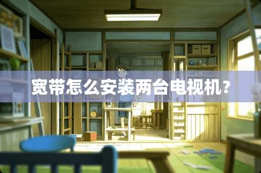 宽带怎么安装两台电视机？