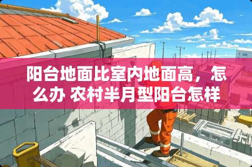 阳台地面比室内地面高，怎么办 农村半月型阳台怎样装修
