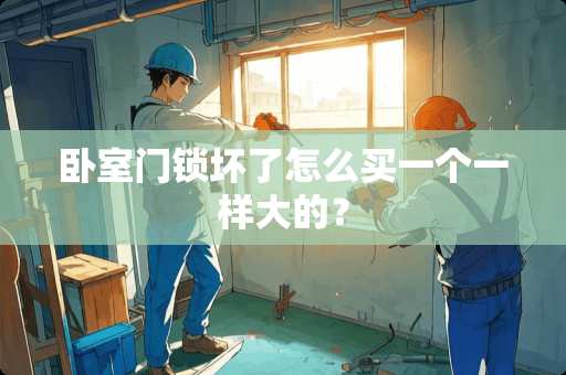 卧室门锁坏了怎么买一个一样大的？