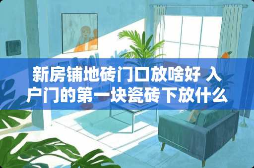 新房铺地砖门口放啥好 入户门的第一块瓷砖下放什么