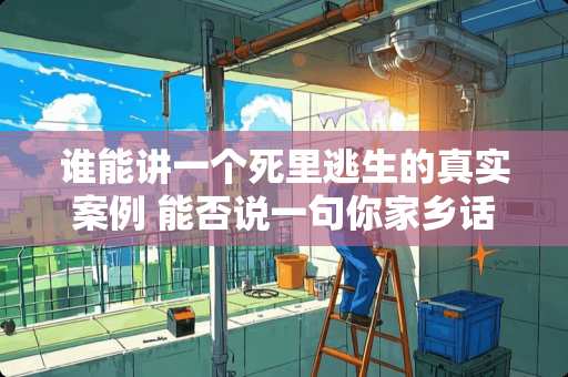 谁能讲一个死里逃生的真实案例 能否说一句你家乡话的方言,看看有多少人知道这句话的意思 谁能讲一个死里逃生的真实案例 能否说一句你家乡话的方言,看看有多少人知道这句话的意思