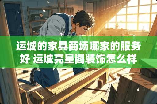 运城的家具商场哪家的服务好 运城亮星阁装饰怎么样