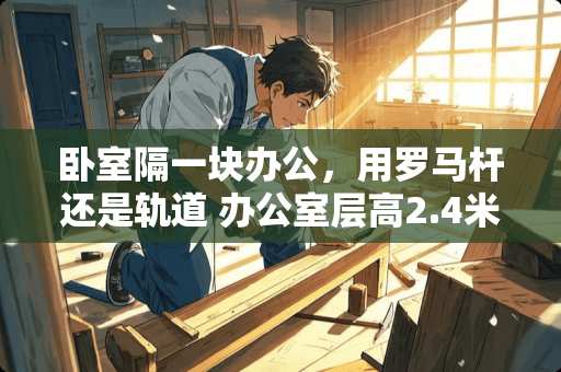 卧室隔一块办公，用罗马杆还是轨道 办公室层高2.4米会不会压抑