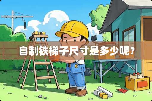 自制铁梯子尺寸是多少呢？