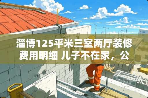 淄博125平米三室两厅装修费用明细 儿子不在家，公公该不该跟儿媳避嫌