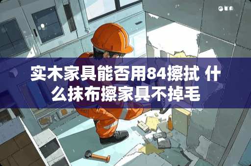 实木家具能否用84擦拭 什么抹布擦家具不掉毛