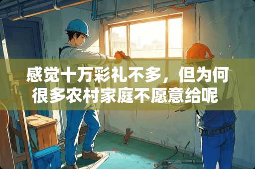 感觉十万彩礼不多，但为何很多农村家庭不愿意给呢 巴中市瓷砖店有哪些