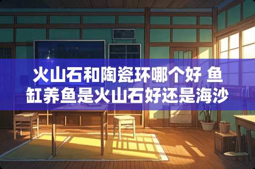 火山石和陶瓷环哪个好 鱼缸养鱼是火山石好还是海沙好
