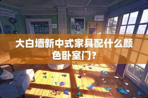 大白墙新中式家具配什么颜色卧室门？