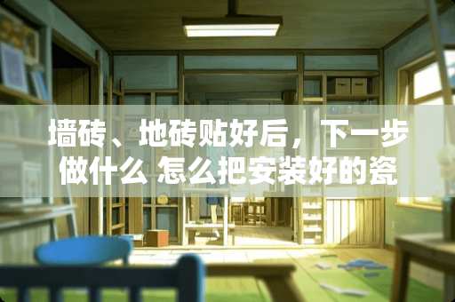 墙砖、地砖贴好后，下一步做什么 怎么把安装好的瓷砖完好的取下来