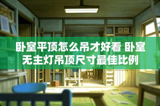 卧室平顶怎么吊才好看 卧室无主灯吊顶尺寸最佳比例