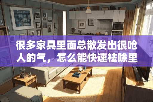 很多家具里面总散发出很呛人的气，怎么能快速祛除里面的味道呢 家里的家具用了半年了，还是有味道，有什么好办法吗