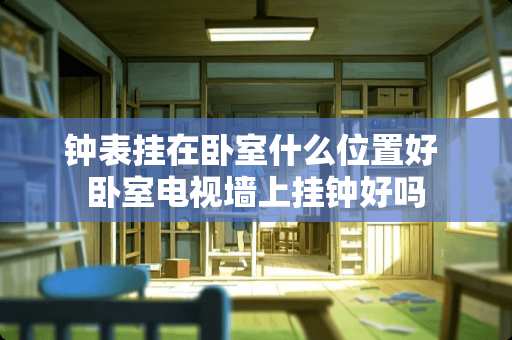 钟表挂在卧室什么位置好 卧室电视墙上挂钟好吗