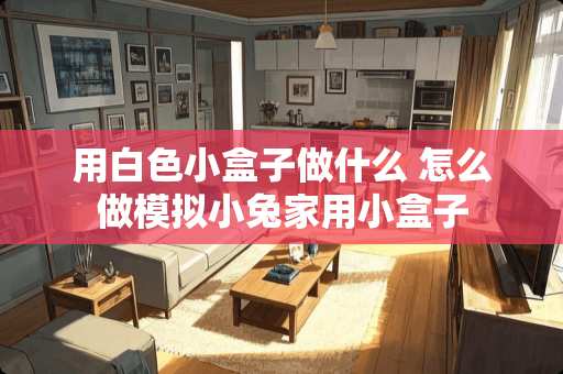 用白色小盒子做什么 怎么做模拟小兔家用小盒子