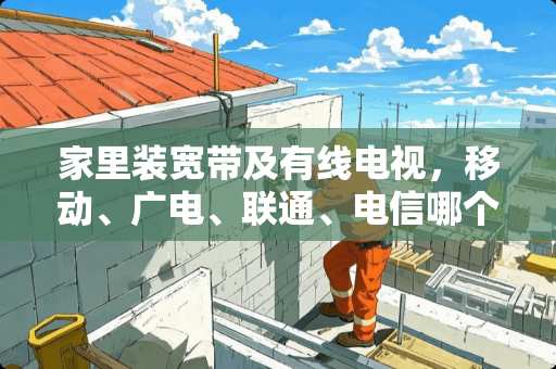 家里装宽带及有线电视，移动、广电、联通、电信哪个更划算 电视在客厅和卧室的家庭有什么区别