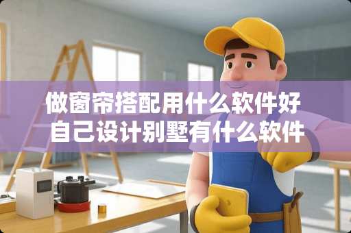 做窗帘搭配用什么软件好 自己设计别墅有什么软件