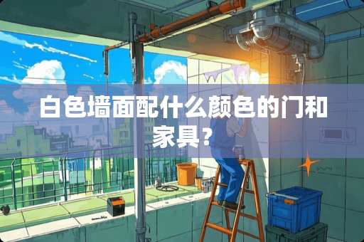 白色墙面配什么颜色的门和家具？