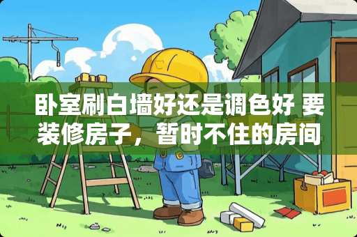 卧室刷白墙好还是调色好 要装修房子，暂时不住的房间有必要精装修吗