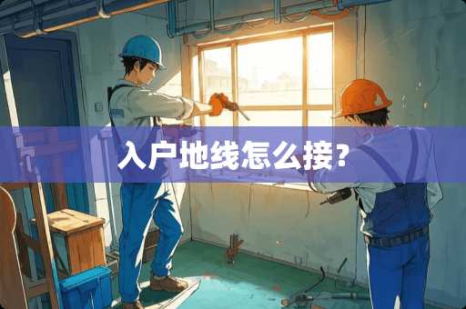 入户地线怎么接？