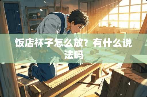 饭店杯子怎么放？有什么说法吗