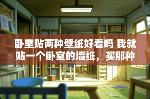 卧室贴两种壁纸好看吗 我就贴一个卧室的墙纸，买那种自带胶的墙纸好还是不带胶的墙纸好