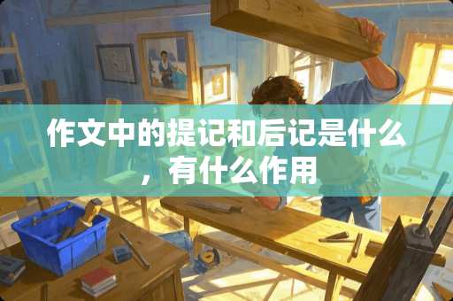 作文中的提记和后记是什么，有什么作用