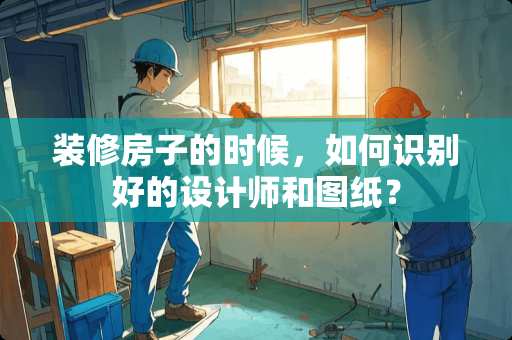 装修房子的时候，如何识别好的设计师和图纸？