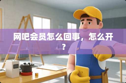 网吧会员怎么回事，怎么开？