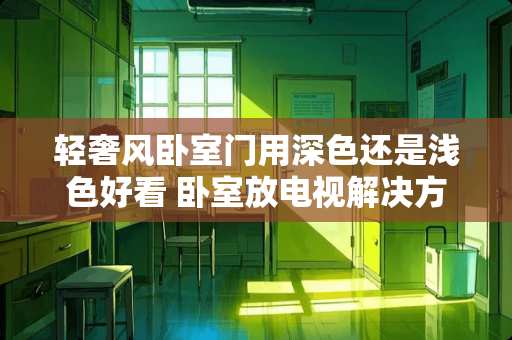 轻奢风卧室门用深色还是浅色好看 卧室放电视解决方案