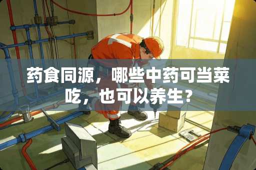 药食同源，哪些中药可当菜吃，也可以养生？