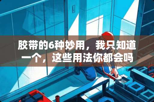 胶带的6种妙用，我只知道一个，这些用法你都会吗