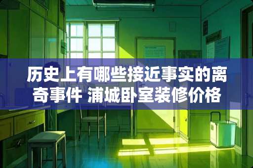 历史上有哪些接近事实的离奇事件 浦城卧室装修价格多少