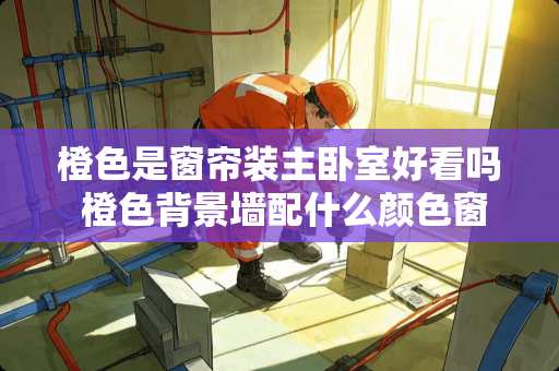 橙色是窗帘装主卧室好看吗 橙色背景墙配什么颜色窗帘