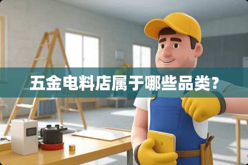 五金电料店属于哪些品类？
