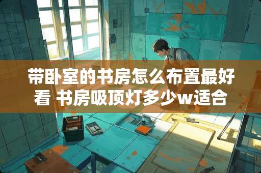 带卧室的书房怎么布置最好看 书房吸顶灯多少w适合