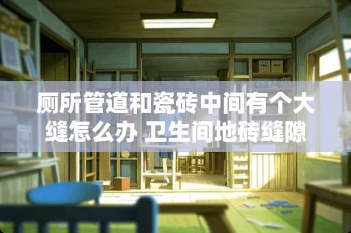 厕所管道和瓷砖中间有个大缝怎么办 卫生间地砖缝隙反味怎么治