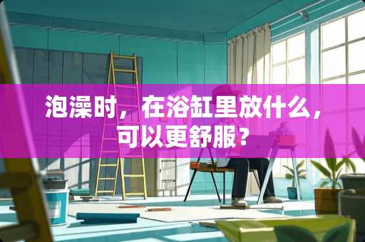 泡澡时，在浴缸里放什么，可以更舒服？